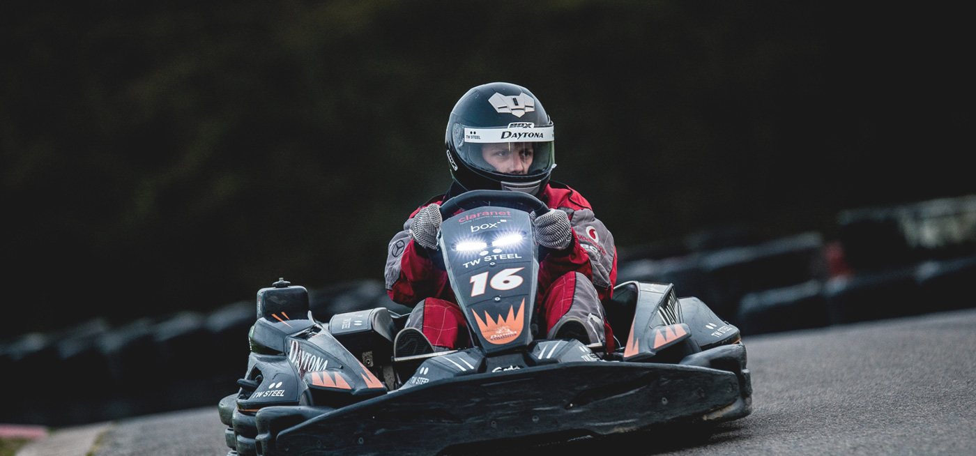 We talk to David Coulthard about Kart Racing