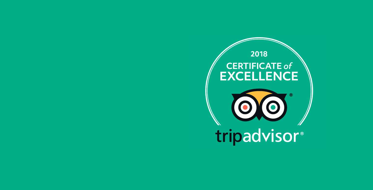 Daytona Awarded Four TripAdvisor 2018 Certificates of Excellence