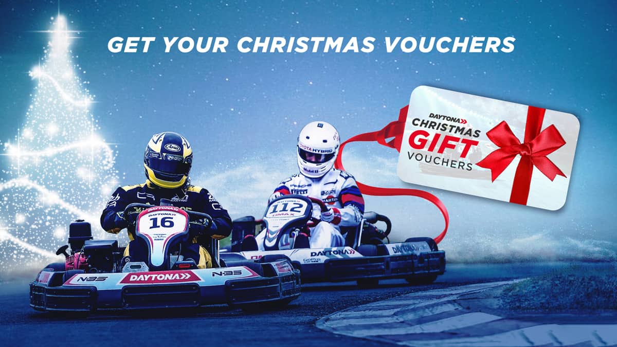 DAYTONA CHRISTMAS VOUCHERS ARE AVAILABLE NOW