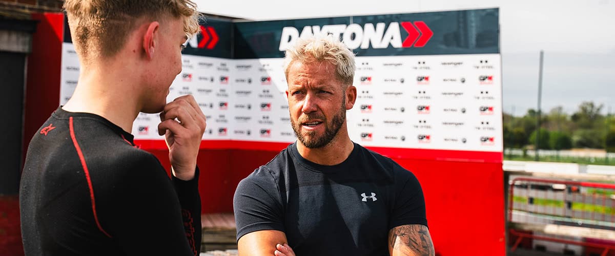 Formula E’s Sam Bird Visits Daytona Sandown Park