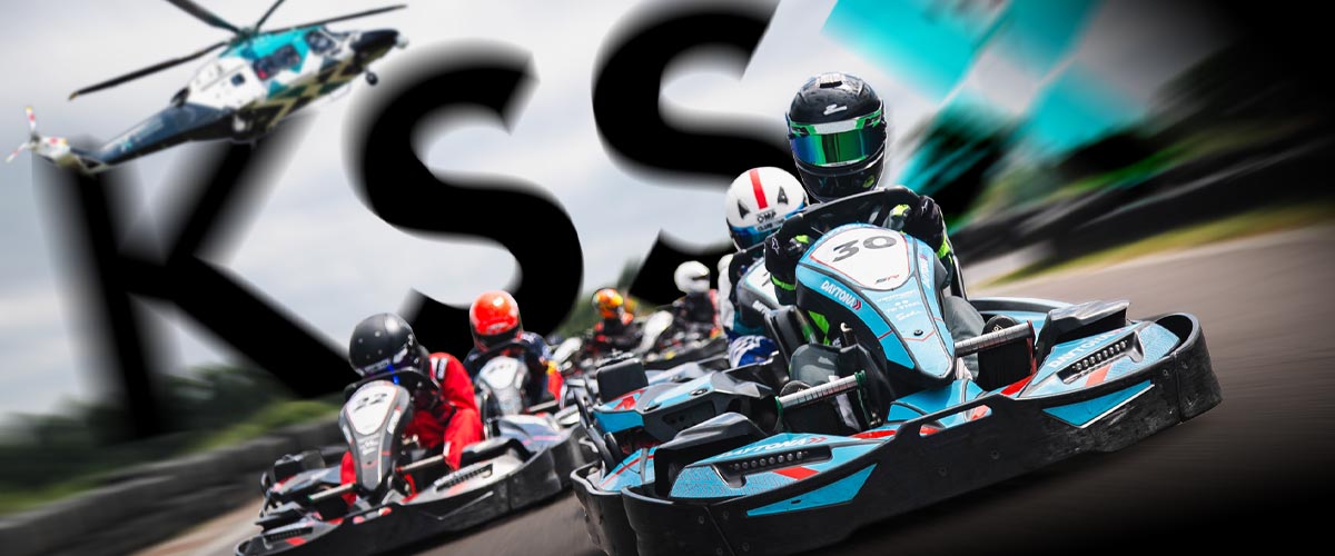 Racing to raise money for Air Ambulance Charity Kent Surrey Sussex